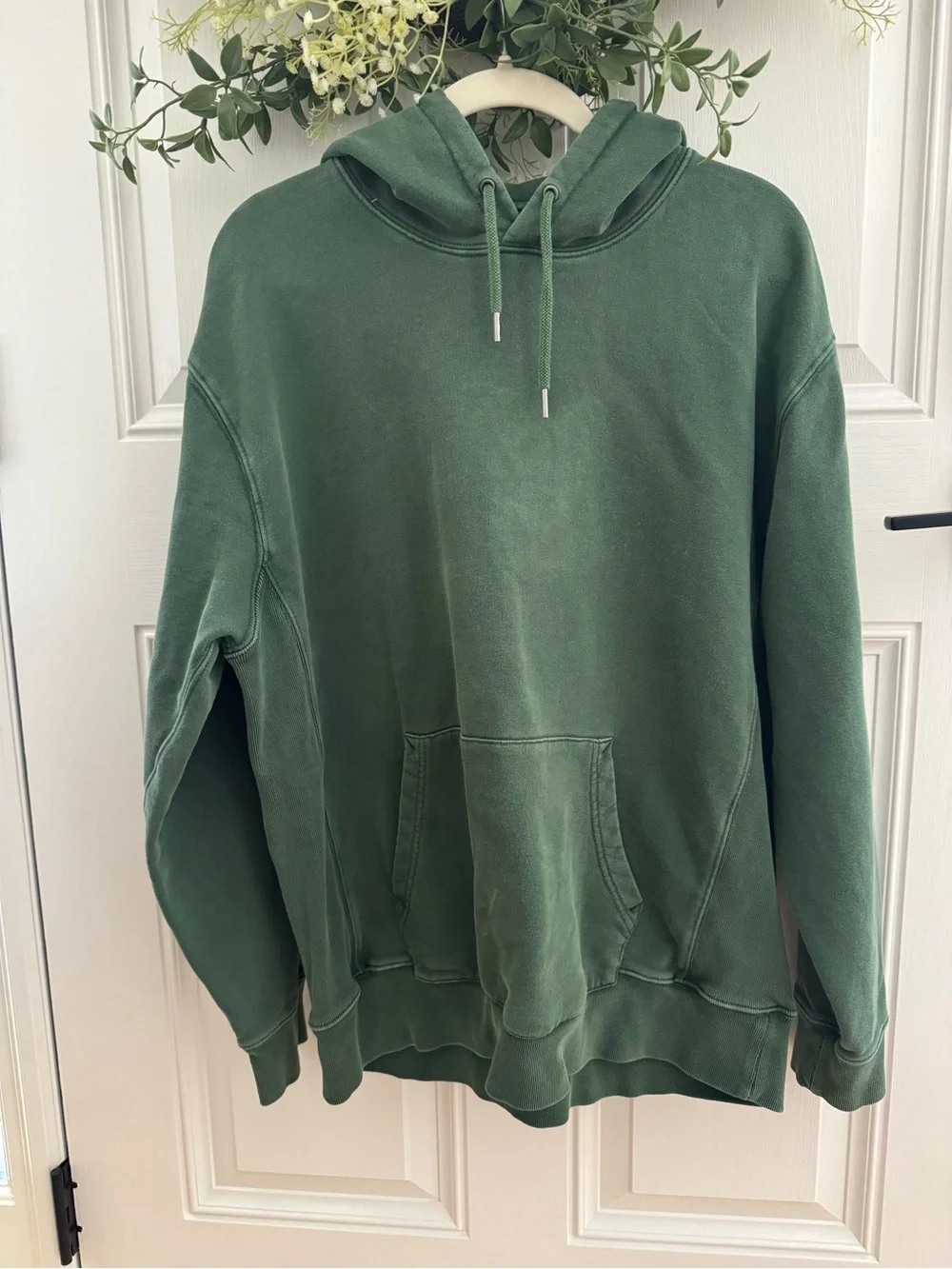 J. Crew  Vintage Green Hoodie Size L